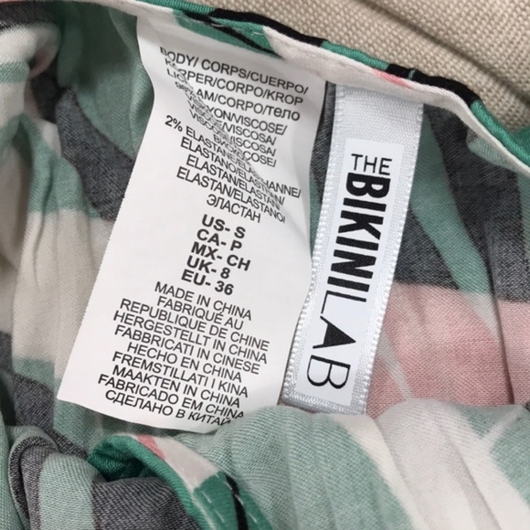 The Bikini Lab Sonic Boom PalmPrint Cover-Up Dress - Picture 4 of 5